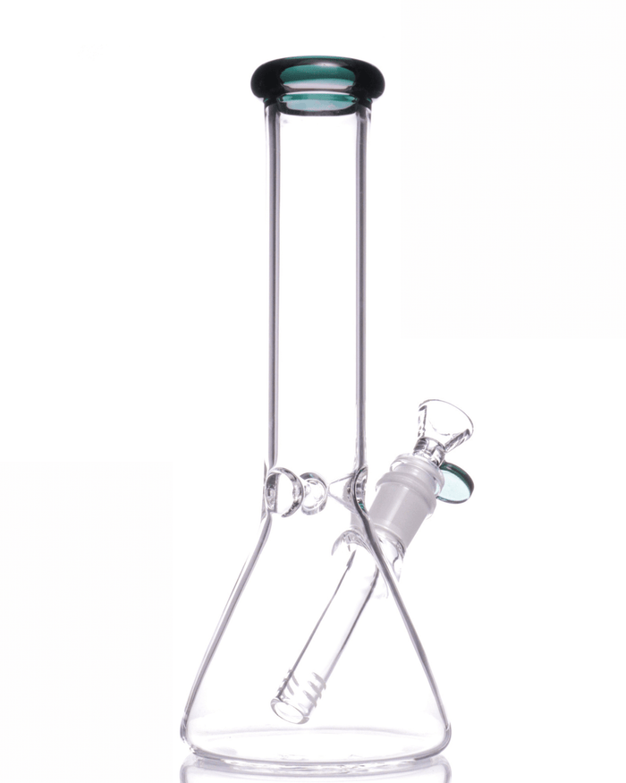10" Color Accented Beaker Bong WorldofBongs