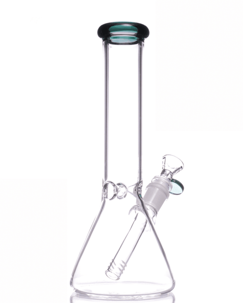 10" Color Accented Beaker Bong WorldofBongs