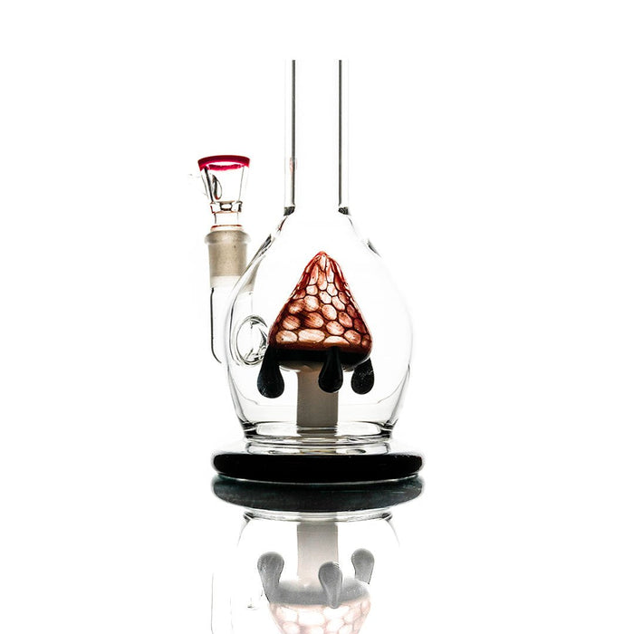 10” Strawberry Drip Perc Bong HEMPER