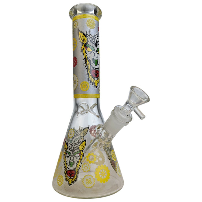 10'' Wolfman Beaker Bong - Glow in the Dark worldofbongs