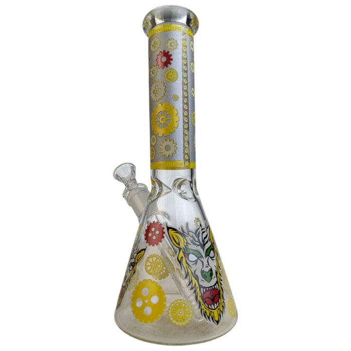 10'' Wolfman Beaker Bong - Glow in the Dark worldofbongs
