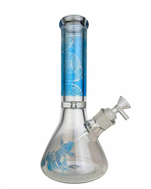 11'' Koi Beaker Bong w/ Bowl & Banger worldofbongs