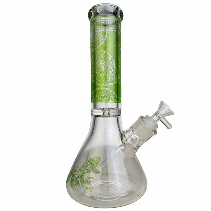 11'' Koi Beaker Bong w/ Bowl & Banger worldofbongs