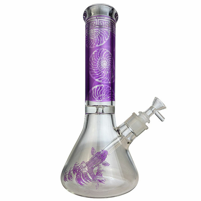 11'' Koi Beaker Bong w/ Bowl & Banger worldofbongs