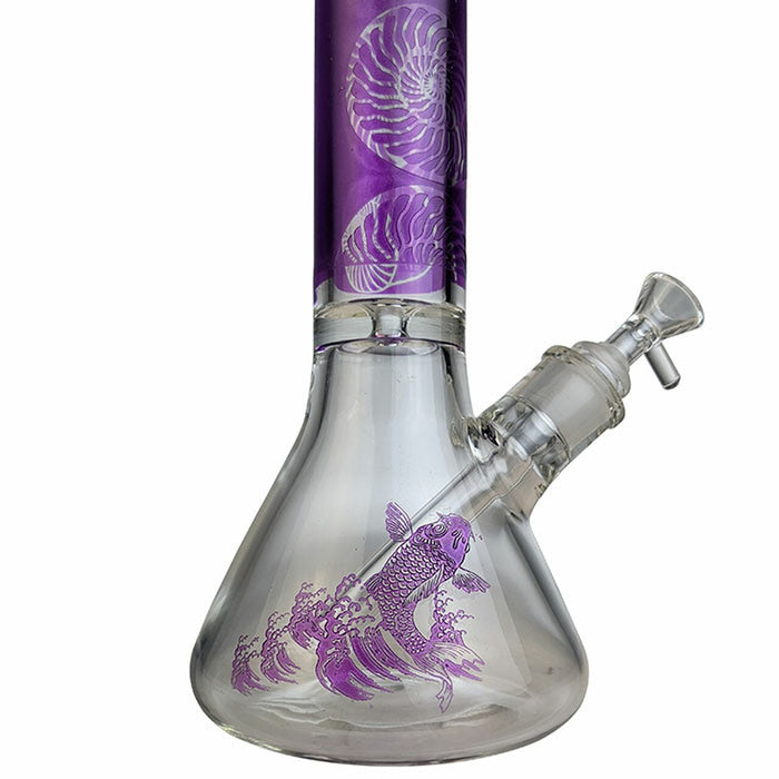 11'' Koi Beaker Bong w/ Bowl & Banger worldofbongs
