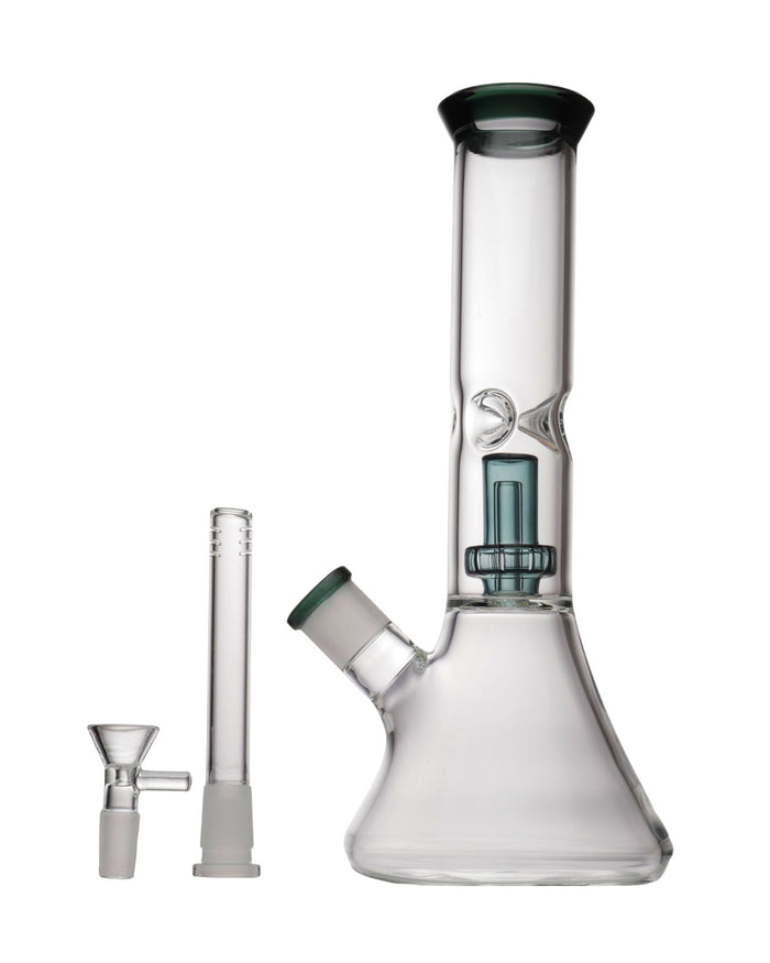 11” Showerhead Gem Perc Bong WorldofBongs