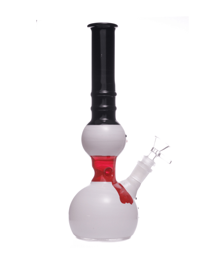 11.5''  Toasty the Smokeman Beaker Bong WorldofBongs