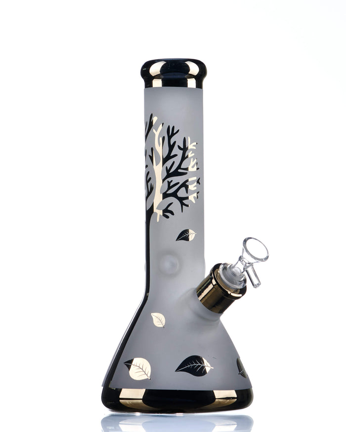 12'' Frosted Tree Bong - Glow in the Dark