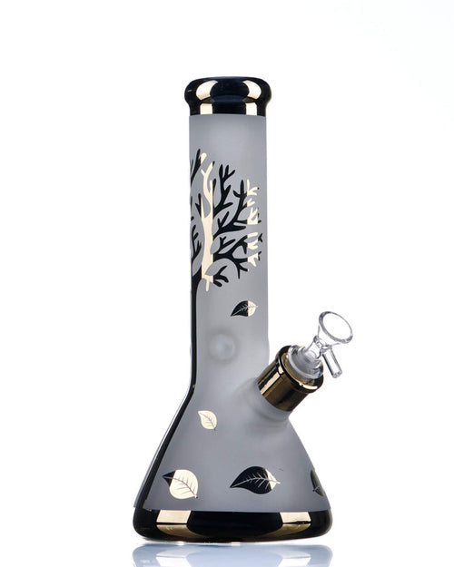 12'' Frosted Tree Bong - Glow in the Dark