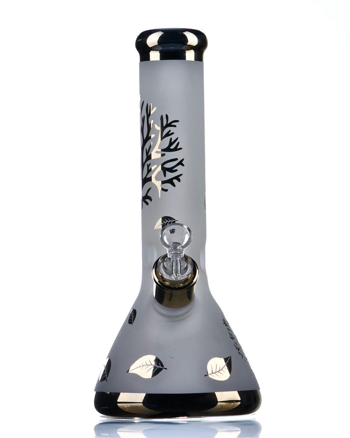 12'' Frosted Tree Bong - Glow in the Dark