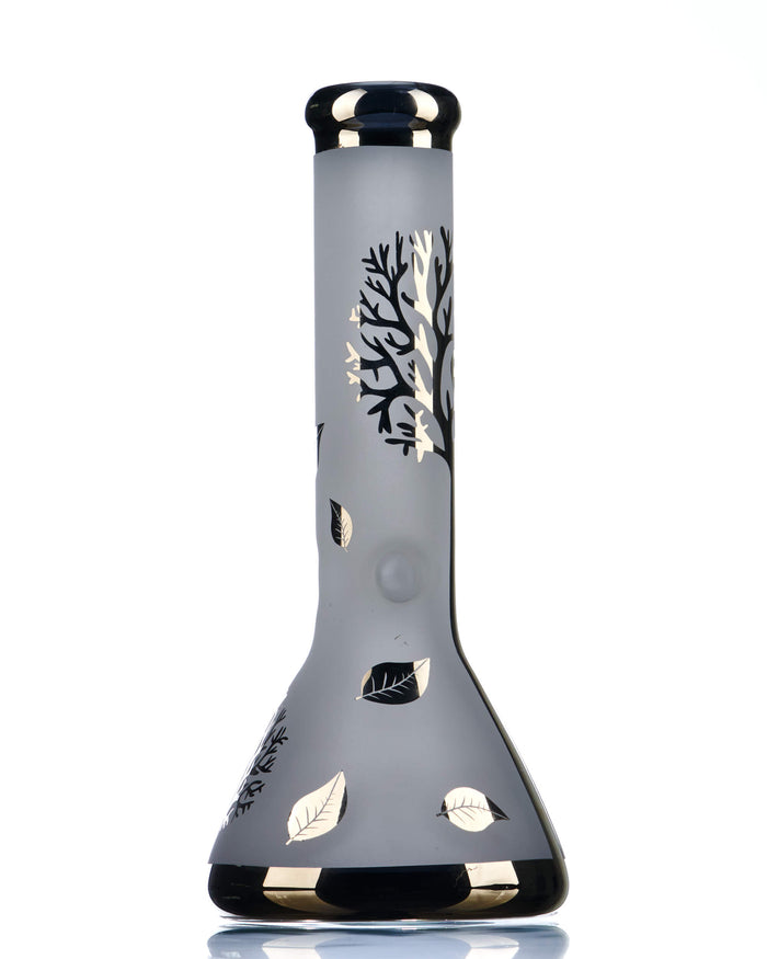 12'' Frosted Tree Bong - Glow in the Dark