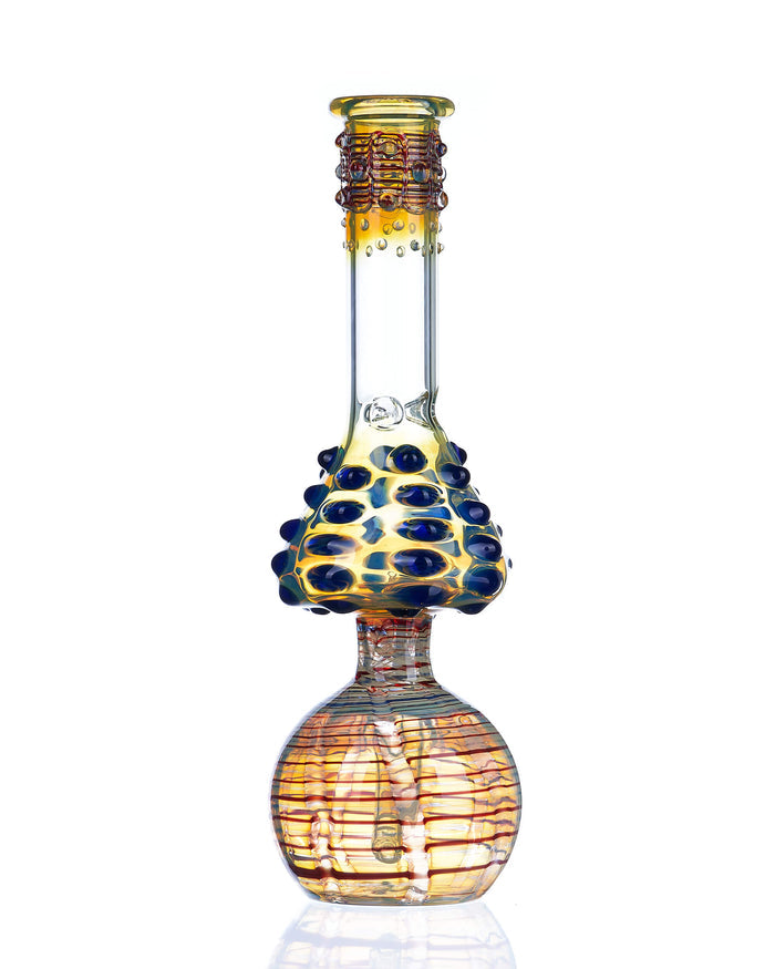 12'' Heady Shroom Work Big Rig Bong worldofbongs