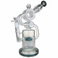 13” Space Rocket Recycler Multi Perc Water Pipe WorldofBongs