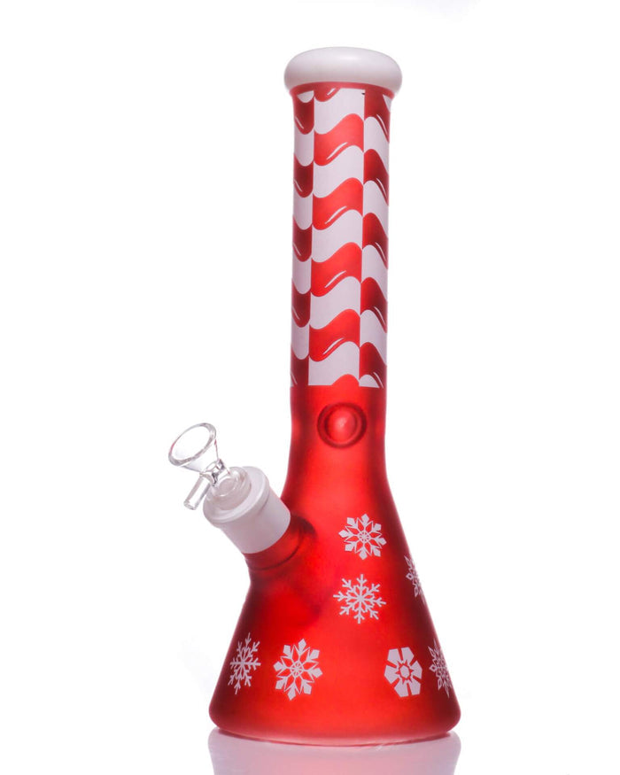 13.5" Xmas Beaker Bong WorldofBongs
