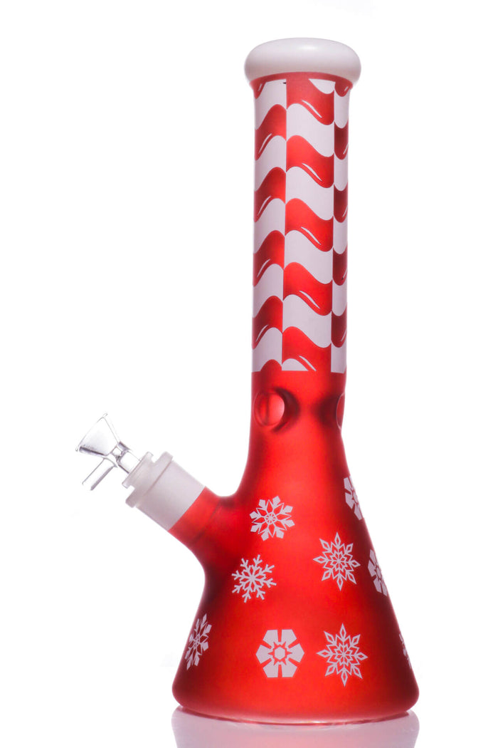 13.5" Xmas Beaker Bong WorldofBongs