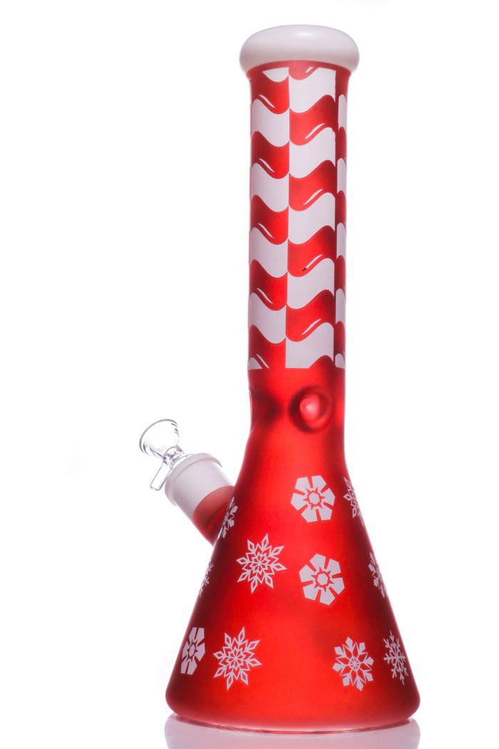 13.5" Xmas Beaker Bong WorldofBongs