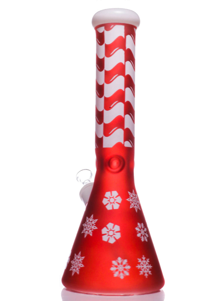 13.5" Xmas Beaker Bong WorldofBongs