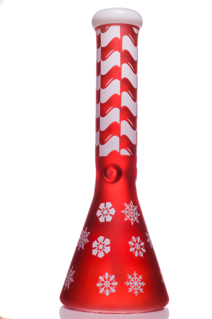 13.5" Xmas Beaker Bong WorldofBongs