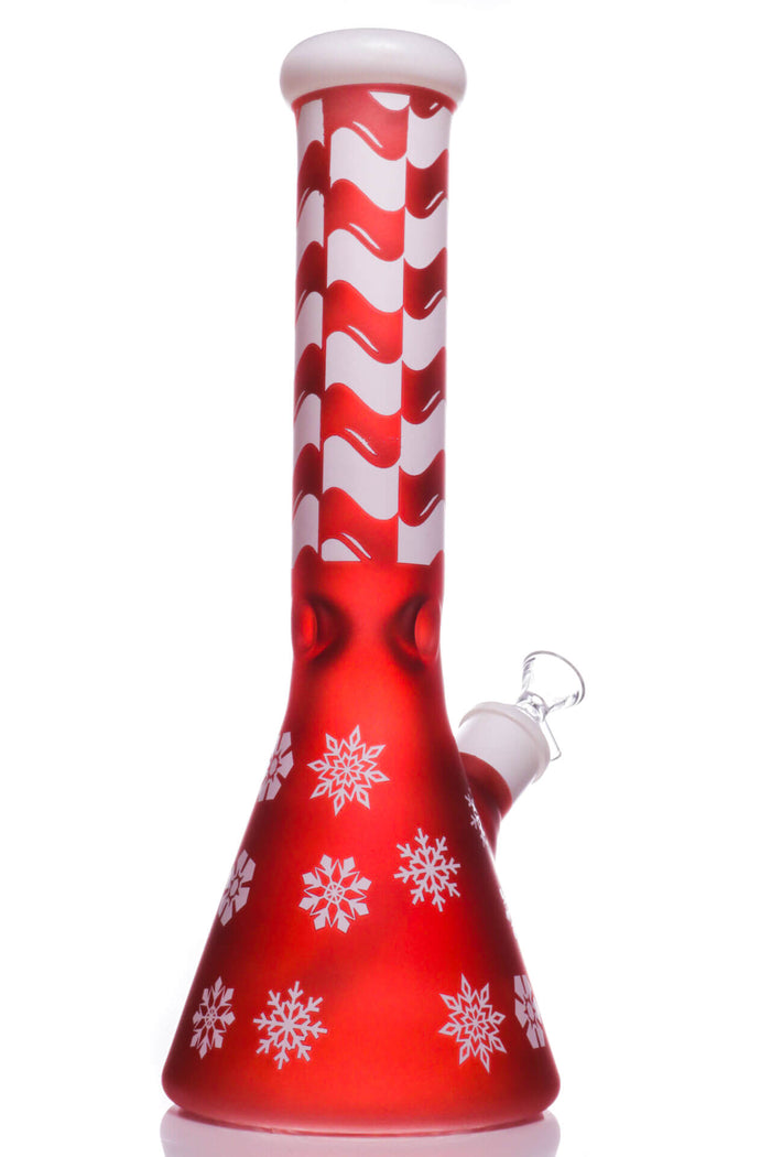 13.5" Xmas Beaker Bong WorldofBongs