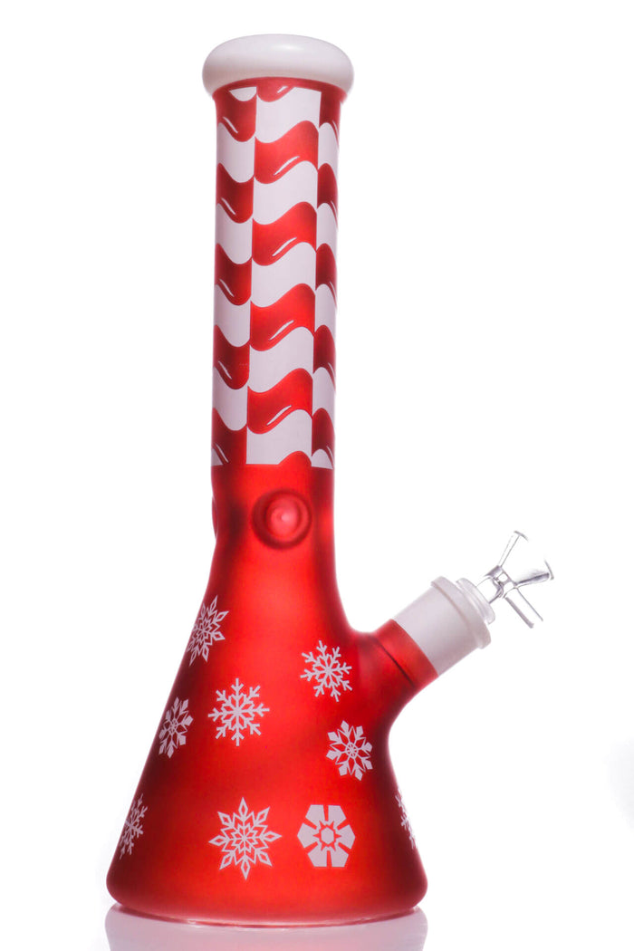 13.5" Xmas Beaker Bong WorldofBongs