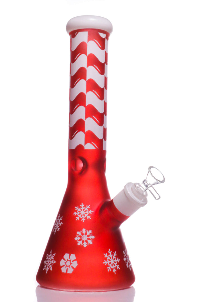 13.5" Xmas Beaker Bong WorldofBongs