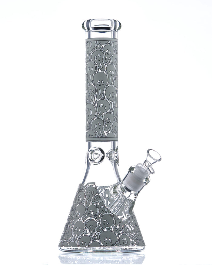 14'' Glow in the Dark Beaker Bong worldofbongs