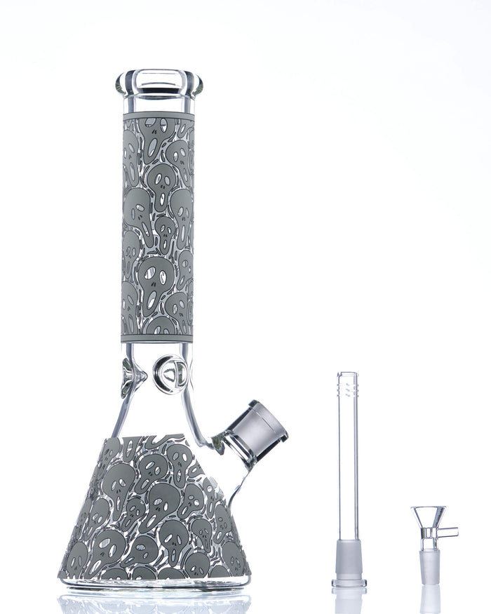 14'' Glow in the Dark Beaker Bong worldofbongs
