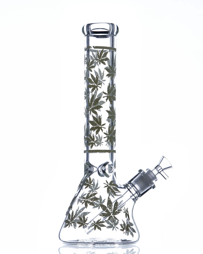 14'' Glow in the Dark Beaker Bong worldofbongs