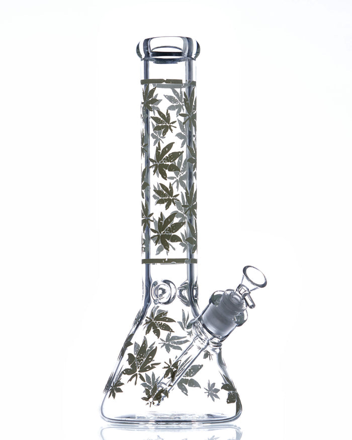 14'' Glow in the Dark Beaker Bong worldofbongs