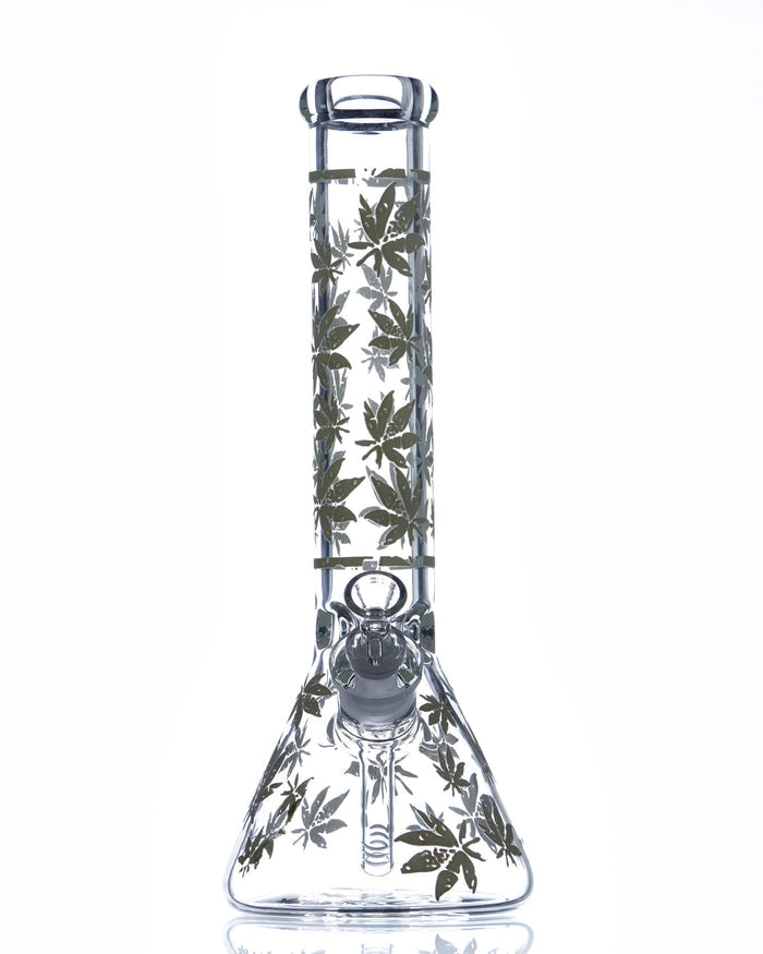 14'' Glow in the Dark Beaker Bong worldofbongs