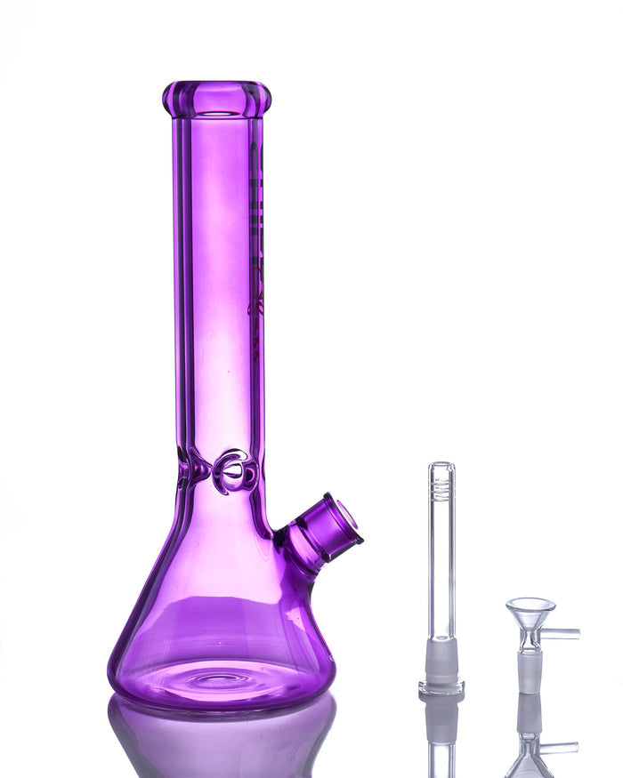 14'' Purple Beaker Bong - Chill Glass Chill Glass