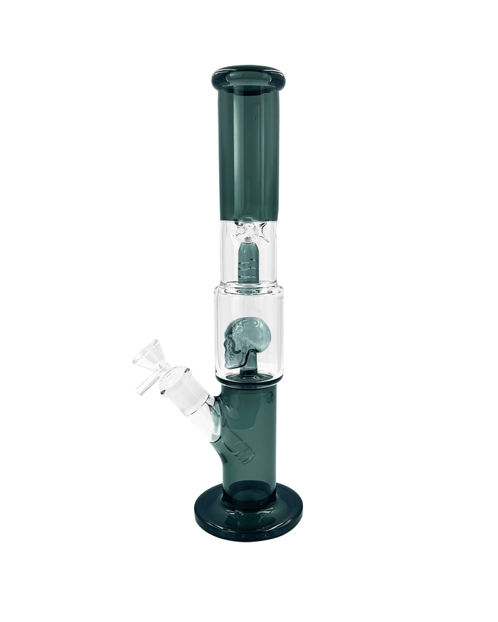 14” Trapped Skull Perc Bong