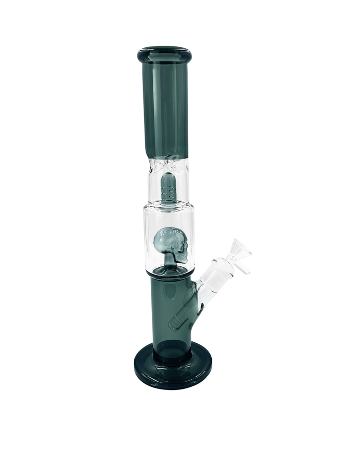 14” Trapped Skull Perc Bong