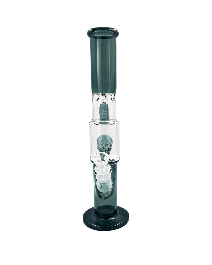 14” Trapped Skull Perc Bong