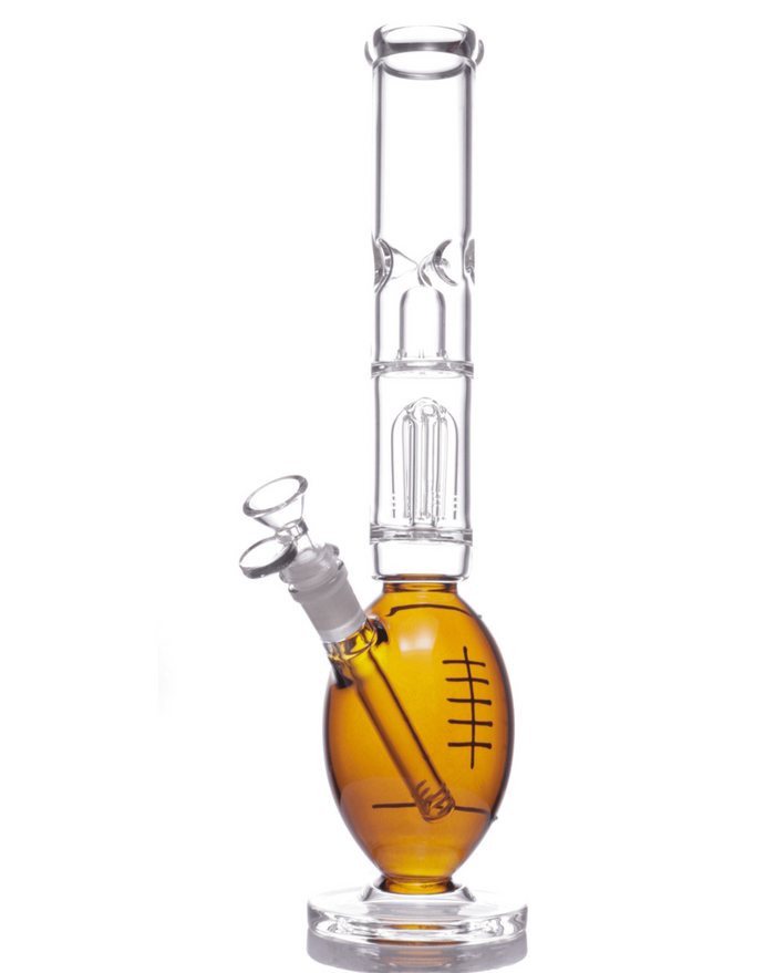 15" Football Tree Perc Bong WorldofBongs