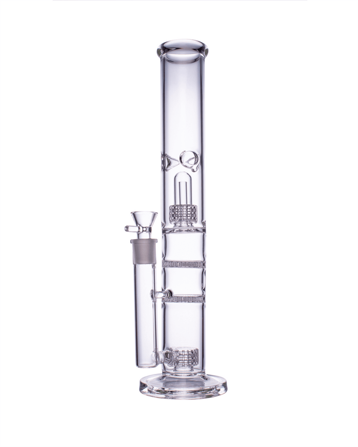 18mm Clear Honeycomb Bong
