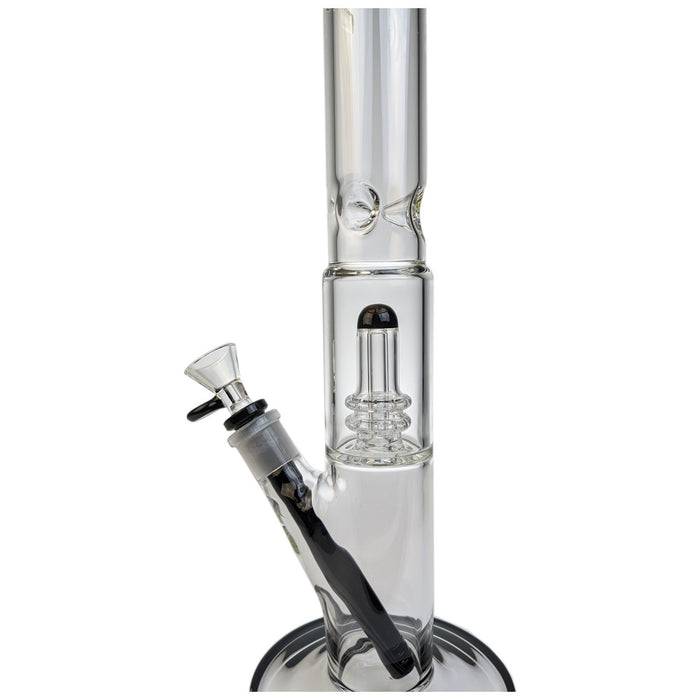 17” Single Matrix Straight Tube Water Pipe Dank Glass