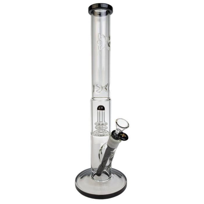 17” Single Matrix Straight Tube Water Pipe Dank Glass