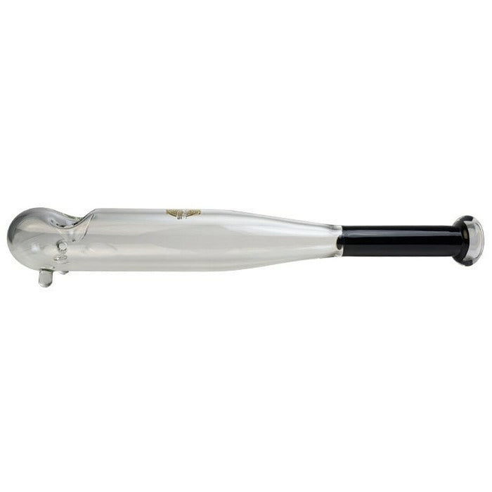 18'' Baseball Bat Spoon Hand Pipe On Point Glass