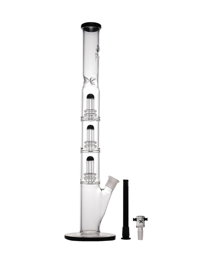 22” Triple Matrix Perc Bong Dank Glass