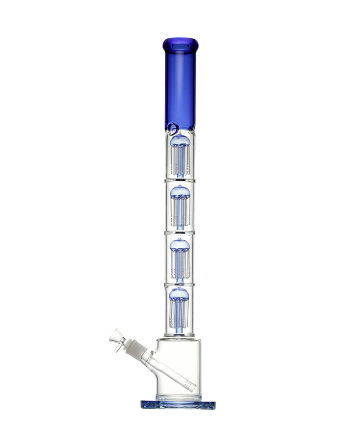 23” Blue Giant Quadruple Perc Bong WorldofBongs