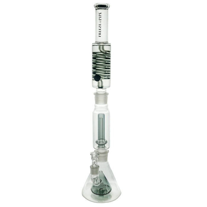23” Glycerin “Freeze Pipe” Bong Dual Freeze Pipe