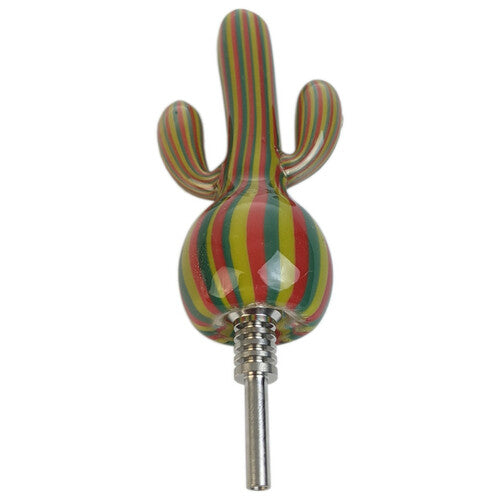 3" Swirl Cactus Nectar Pipe - with 10M Tip WorldofBongs