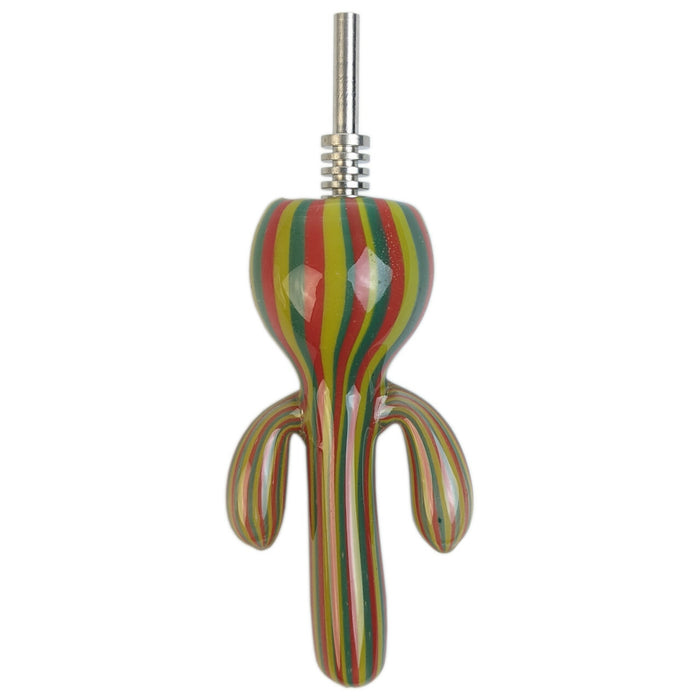 3" Swirl Cactus Nectar Pipe - with 10M Tip WorldofBongs