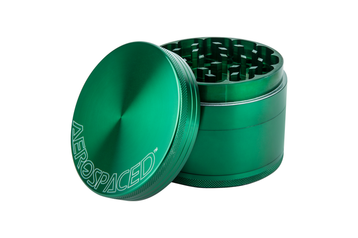 4 Piece Herb Grinder - Aerospaced by Higher Standards | 2.5 IN