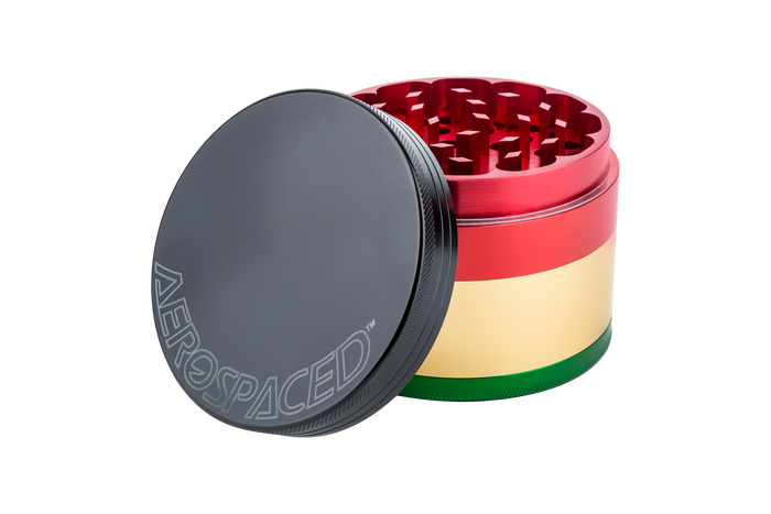 4 Piece Herb Grinder - Aerospaced by Higher Standards | 2.5 IN