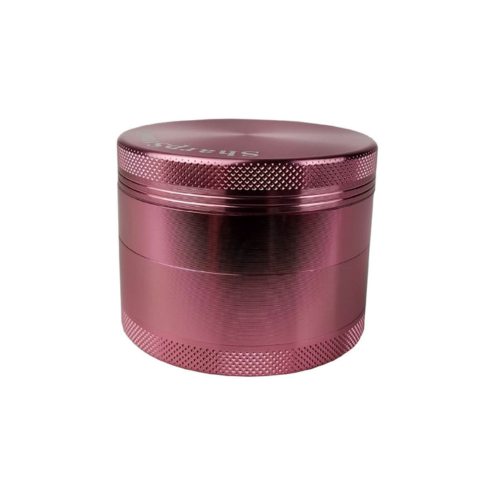4 Piece Pink Aluminum Grinder