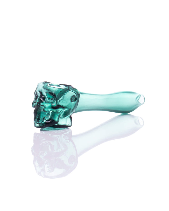 4'' Skull Glass Pipe WorldofBongs