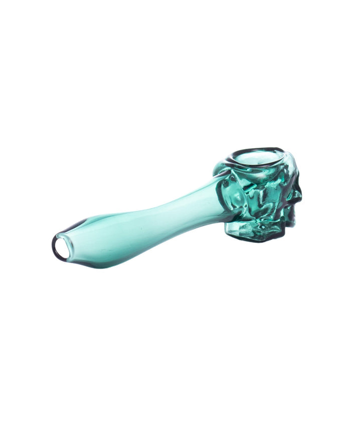 4'' Skull Glass Pipe WorldofBongs
