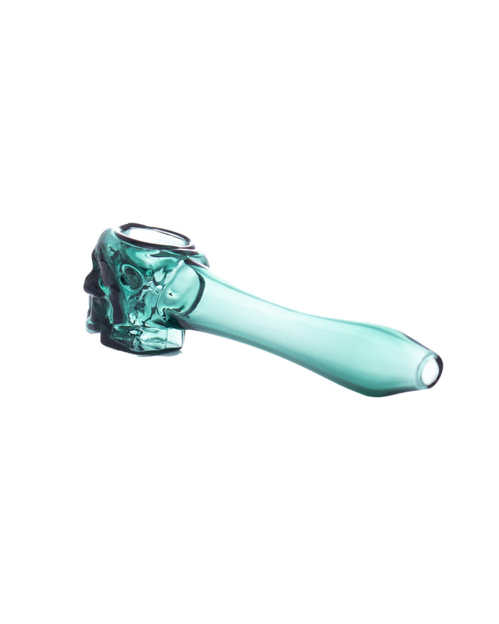 4'' Skull Glass Pipe WorldofBongs